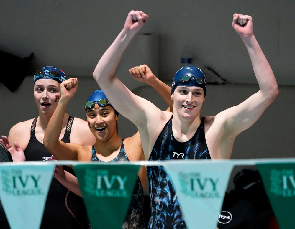 Ivy League Transgender Athletes Swimming, Cambridge, United States - 19 Feb 2022