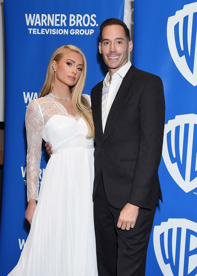 Paris Hilton and Carter Reum