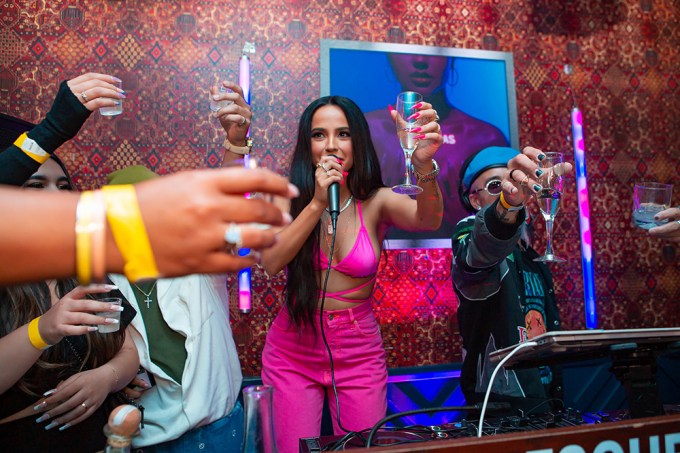 Becky G.celebrates her new album, ESQUEMAS, with PATRÓN