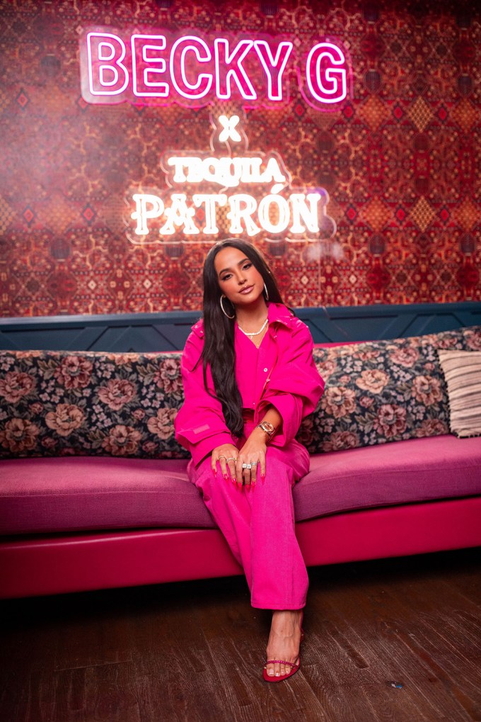 Becky G.celebrates her new album, ESQUEMAS, with PATRÓN