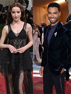 Phoebe Dynevor and Regé-Jean Page