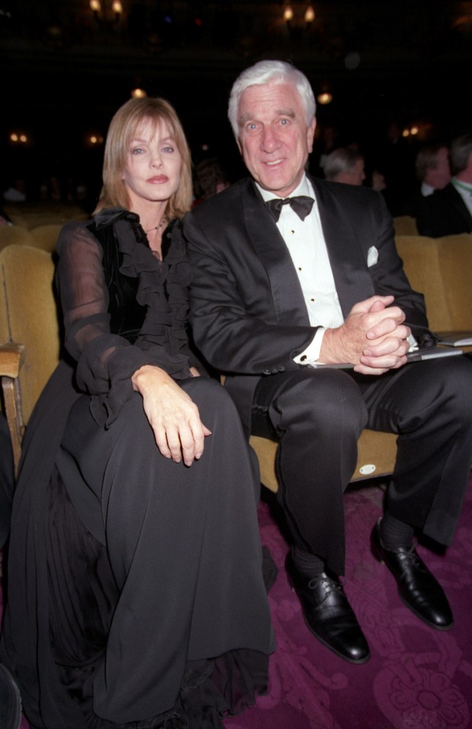 Priscilla Presley & Leslie Nielson In 1993