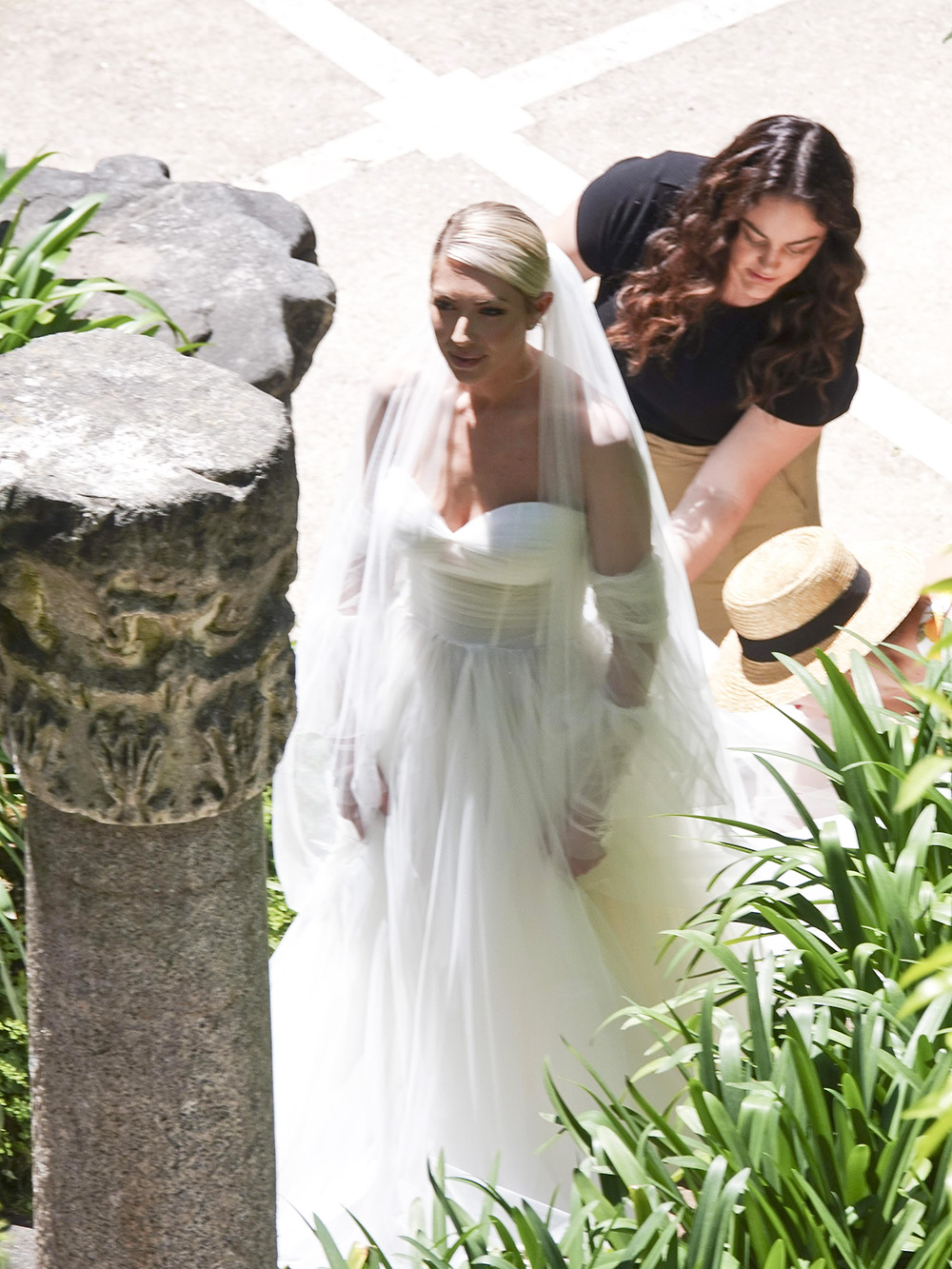 EXCLUSIVE: Stassi Schroeder surprises husband Beau Clark with her new wedding dress ahead of the second upcoming ceremony in Rome