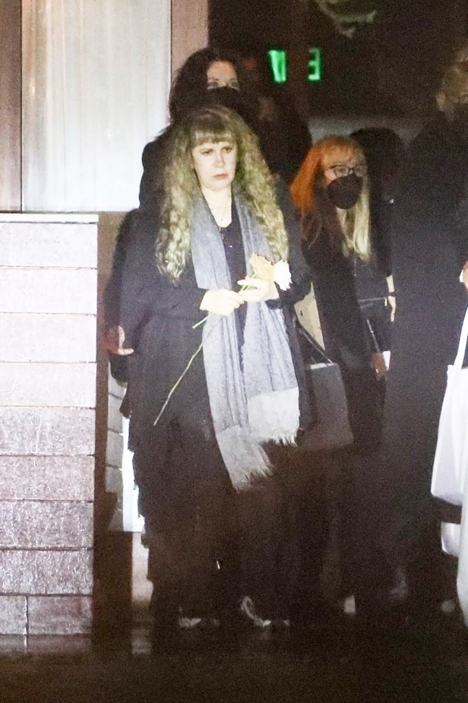 Stevie Nicks at Christine McVie Memorial