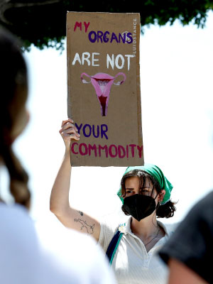 abortion rights protest, 2022