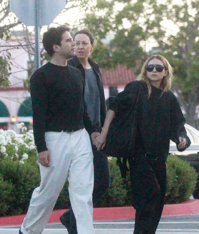 Ashley Olsen & Louis Eisner In Pacific Palisades