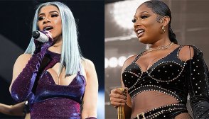 Cardi B Megan Thee Stallion Performing