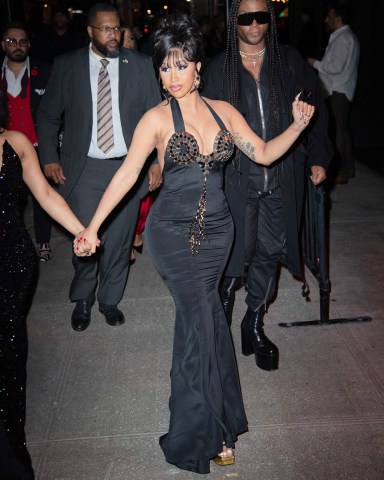 Cardi b arriving to the met gala after party in New York CityPictured: Cardi BRef: SPL5307327 030522 NON-EXCLUSIVEPicture by: WavyPeter / SplashNews.comSplash News and PicturesUSA: +1 310-525-5808London: +44 (0)20 8126 1009Berlin: +49 175 3764 166photodesk@splashnews.comWorld Rights