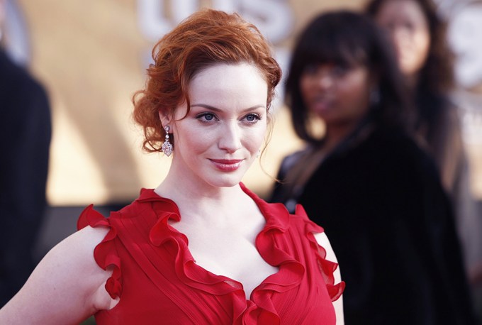 Christina Hendricks Smolders