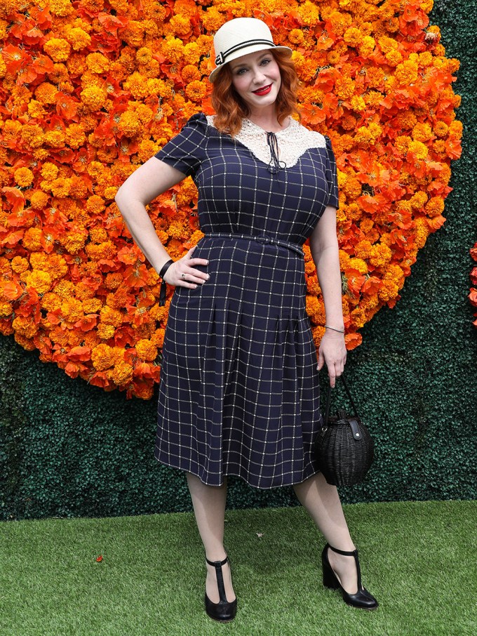 Christina Hendricks At The 2021 Veuve Clicquot Polo Classic