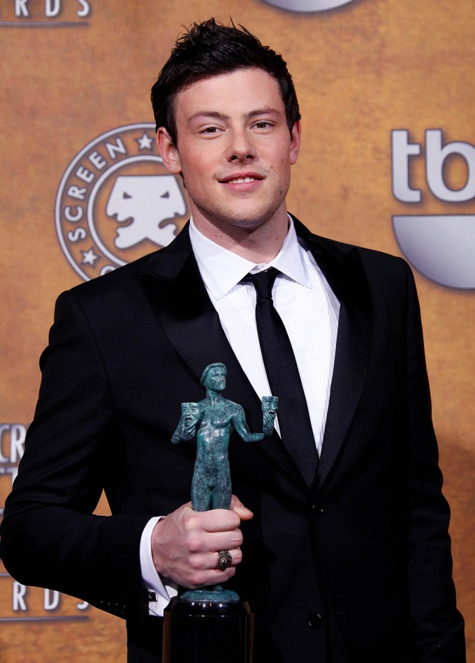 Cory Monteith Wins At The 2010 SAG Awards