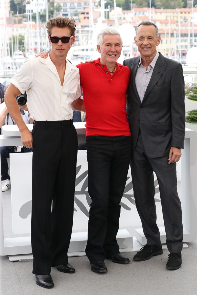 Austin Butler, Baz Luhrmann & Tom Hanks At An ‘Elvis’ Photocall