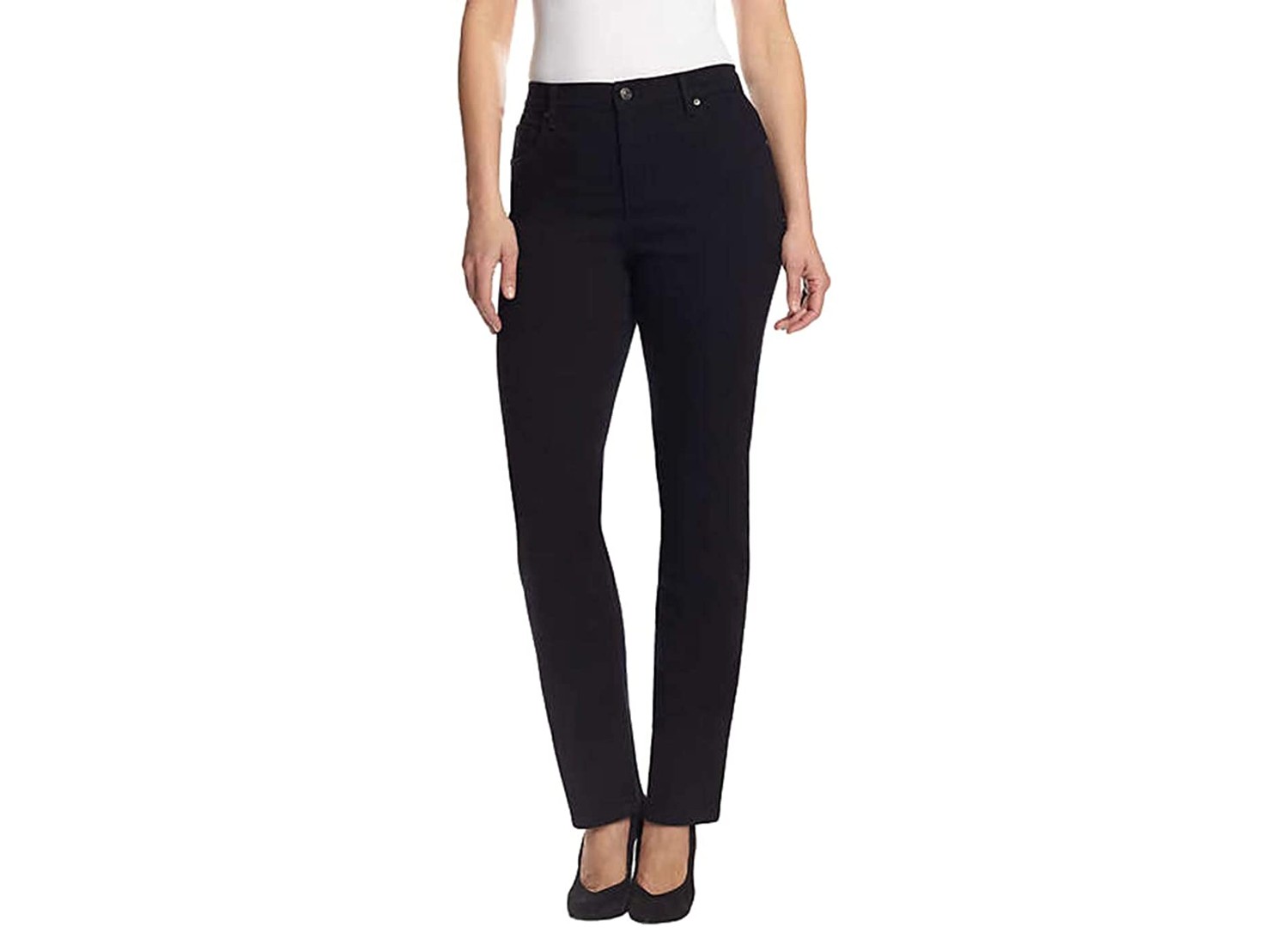 Black Straight Leg Pants review