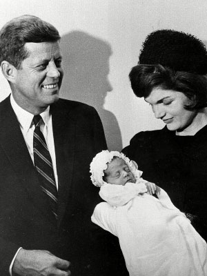President John F. Kennedy, John F. Kennedy Jr. Jackie Kennedy Onassis