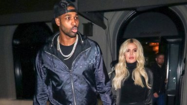 Khloe Kardashian and Tristan Thompson