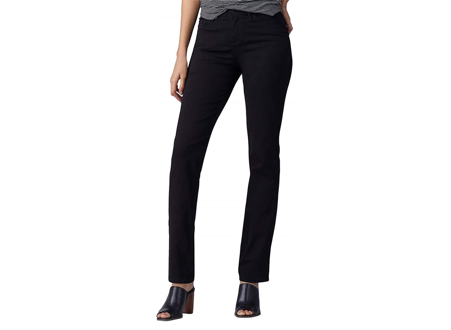 Black Straight Leg Pants review