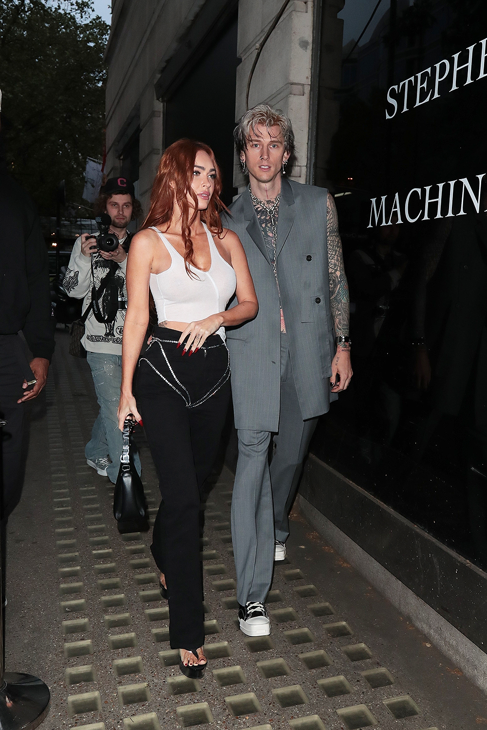 Machine Gun Kelly and Megan Fox step out in London