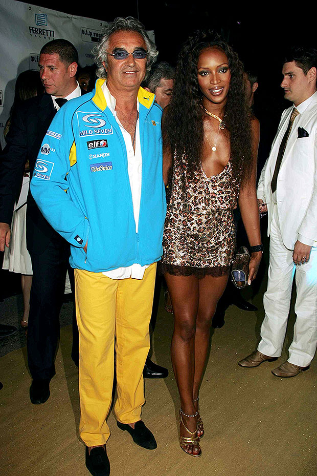 Naomi Campbell Flavio Briatore