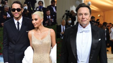 Pete Davidson, Kim Kardashian, Elon Musk