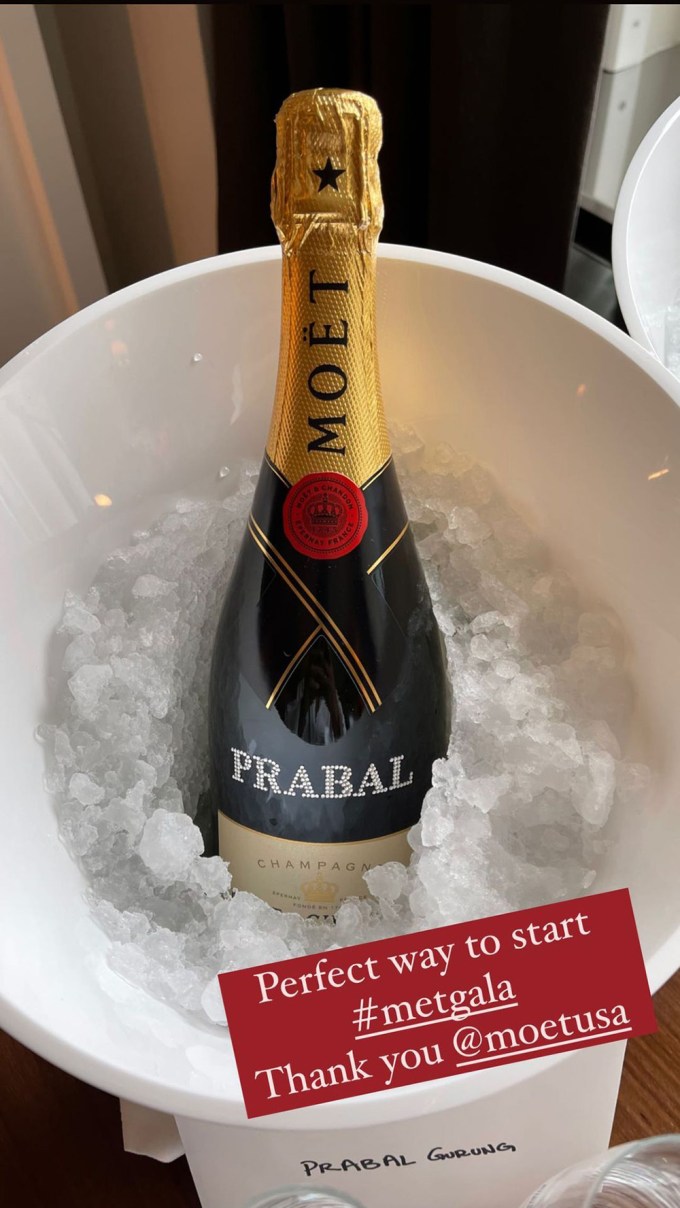 Met Gala Guests Toast with Moët & Chandon!