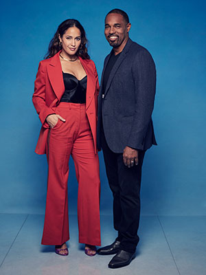 Jaina Lee Ortiz Jason George