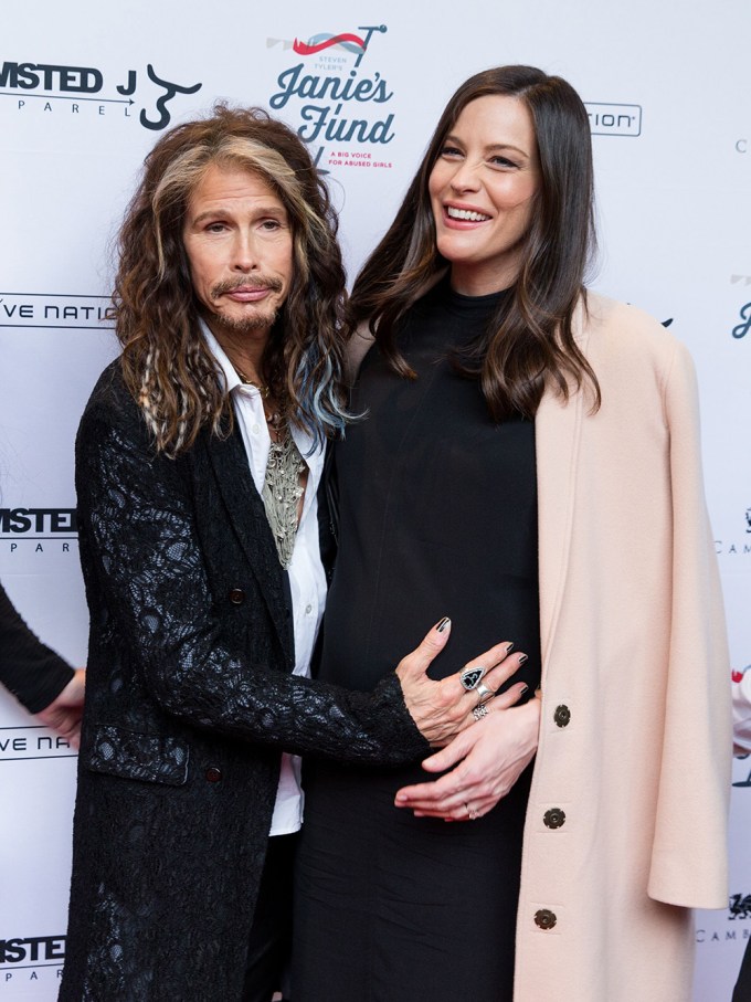 Steven And Liv Tyler In New York