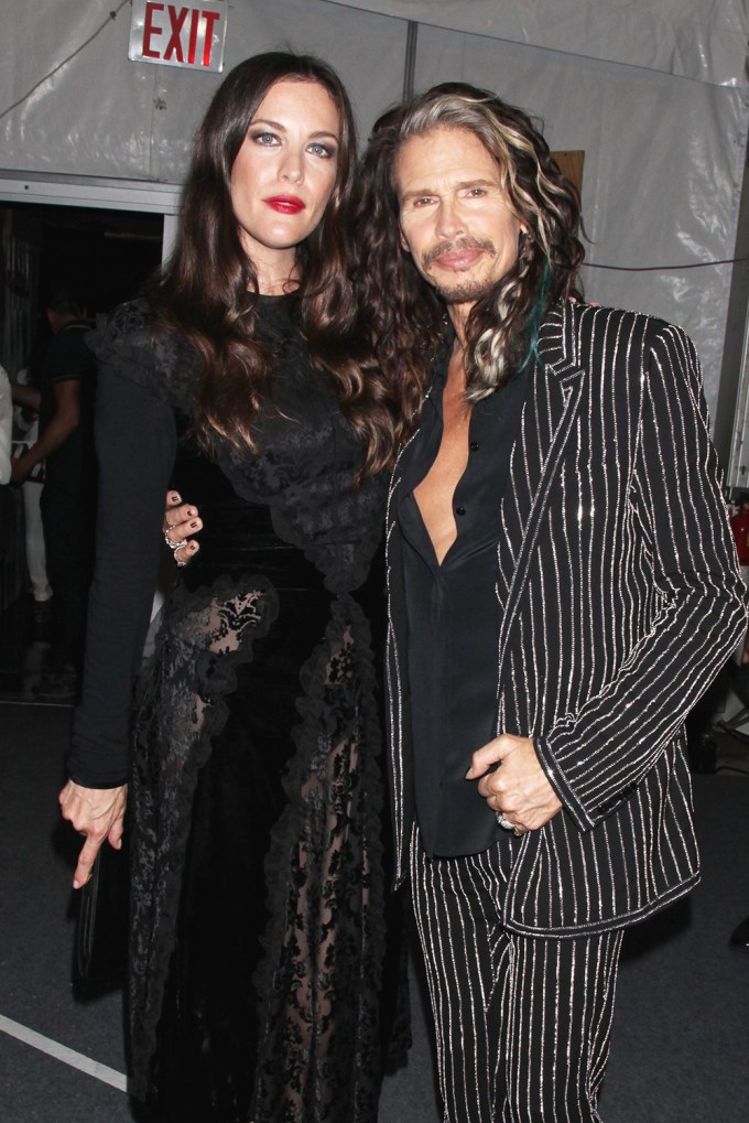 Steven & Liv Tyler At NYFW