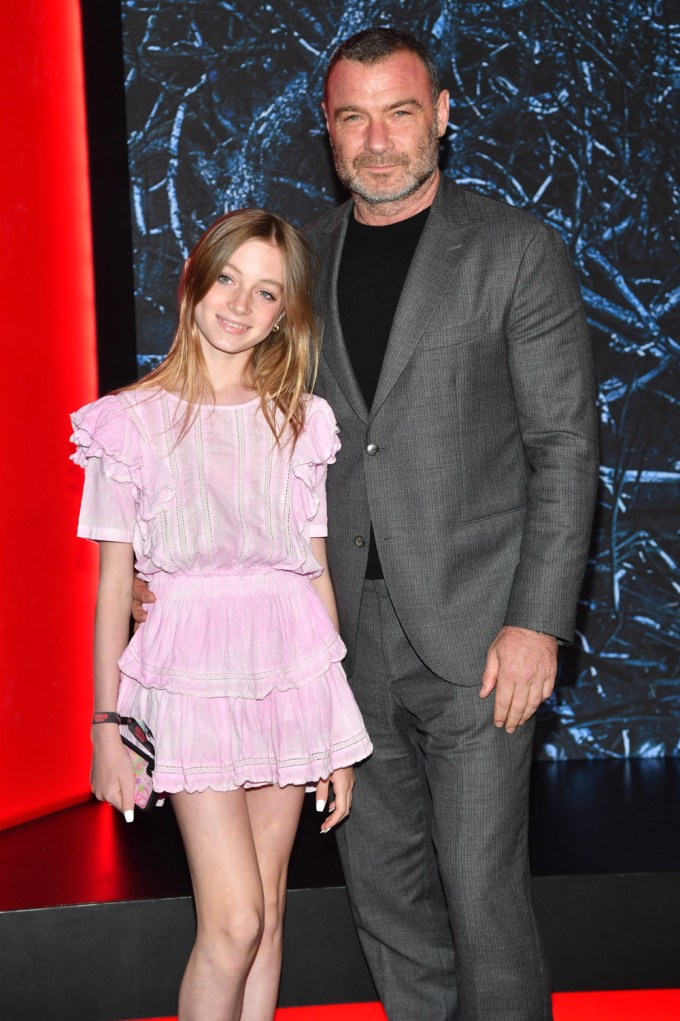 Liev Schreiber & Daughter