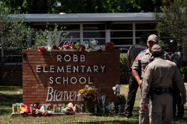 Robb Elementary School sign