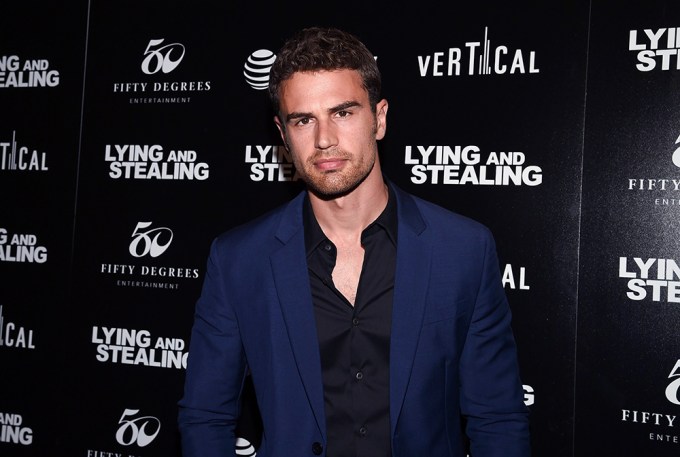 Theo James In New York