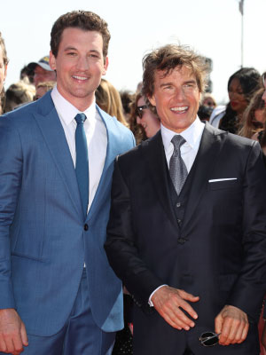 Miles Teller Tom Cruise Top Gun