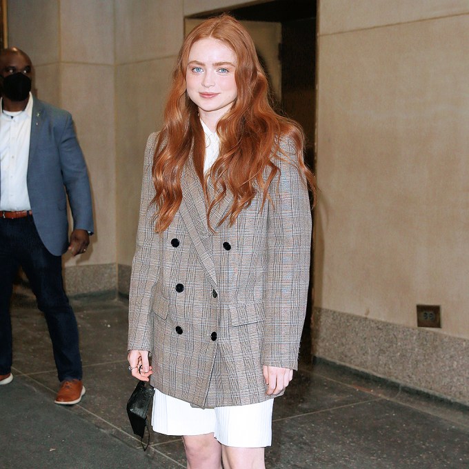 Sadie Sink at NBC Studios