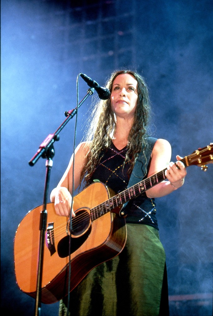 Alanis Morissette In Paris