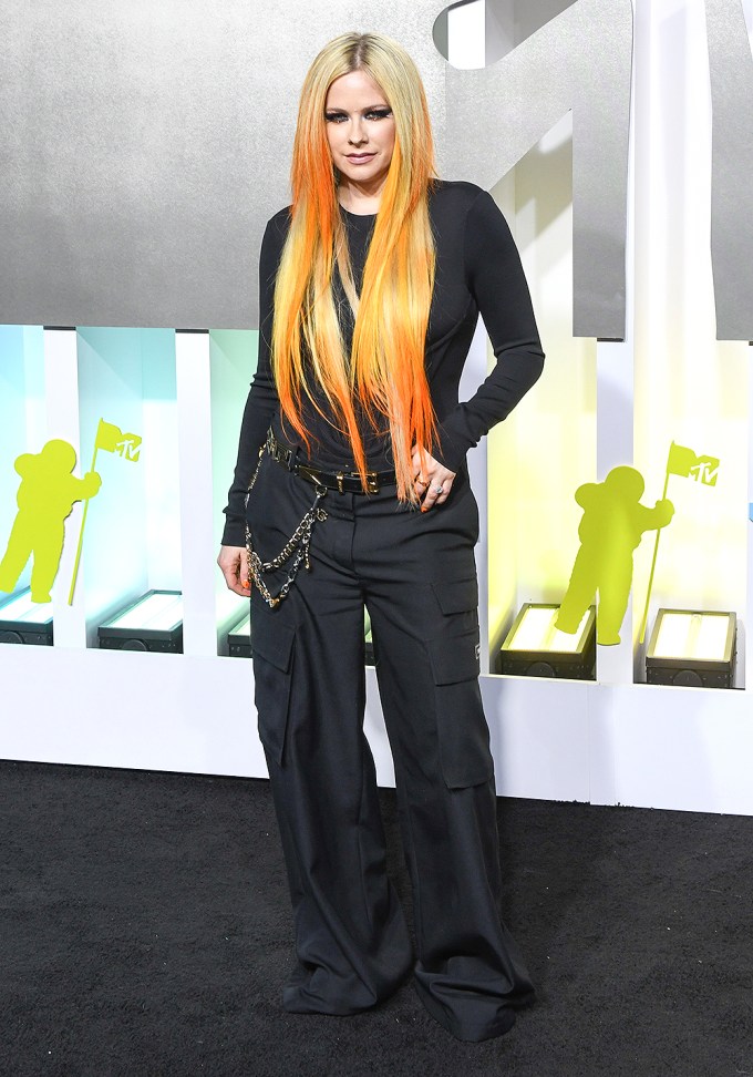 Avril Lavigne At The 2022 VMAs