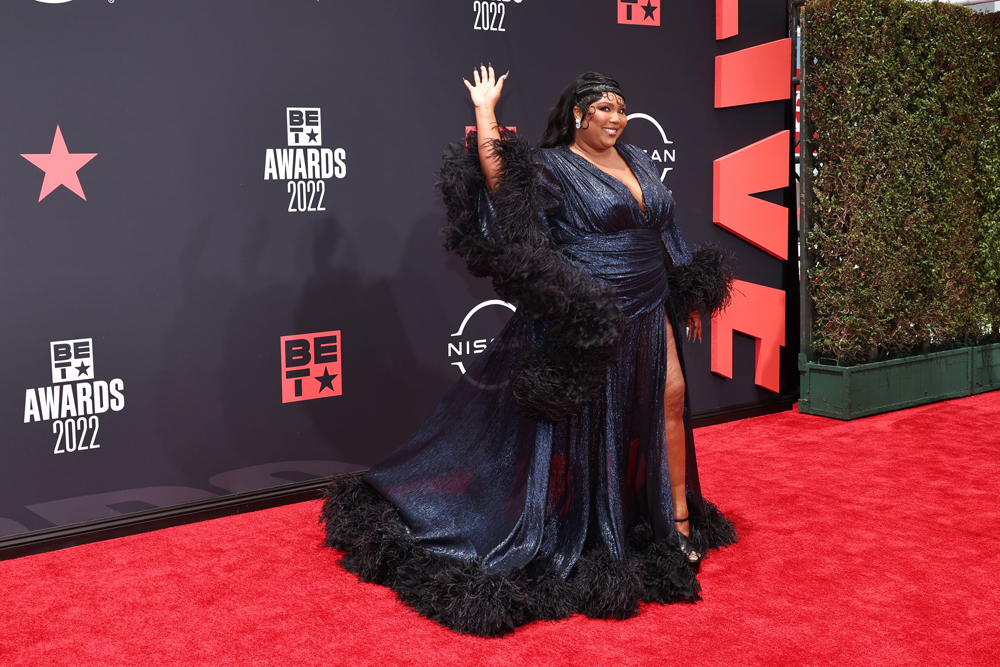 Lizzo
BET Awards 2022, Arrivals, Microsoft Theater, Los Angeles, USA - 26 Jun 2022