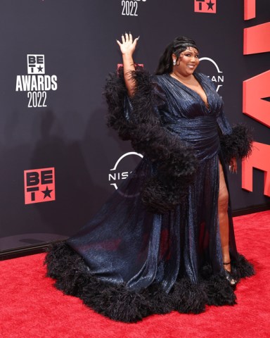 Lizzo
BET Awards 2022, Arrivals, Microsoft Theater, Los Angeles, USA - 26 Jun 2022