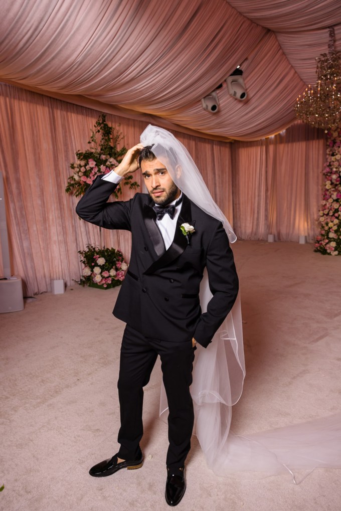 Sam Asghari Wears The Veil