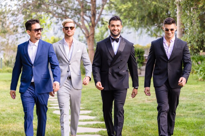 Sam Asghari & The Guys