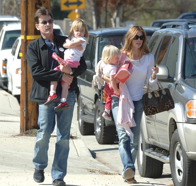 Charlie Sheen & Kids