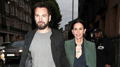 Courtney Cox Johnny McDaid London June 18, 2022