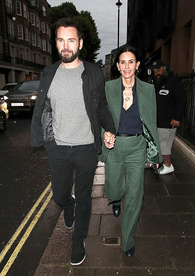 Courtney Cox Johnny McDaid London June 18, 2022