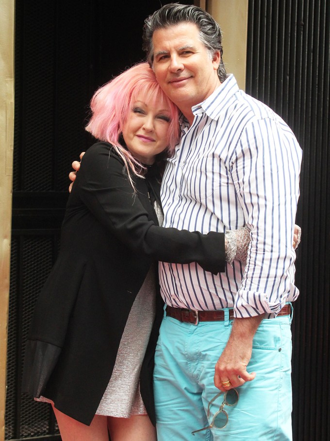 Cyndi Lauper & David Thornton In 2016