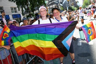 Cynthia Nixon and Christine Marinoni
2022 Pride March and Festival, New York, USA - 26 Jun 2022