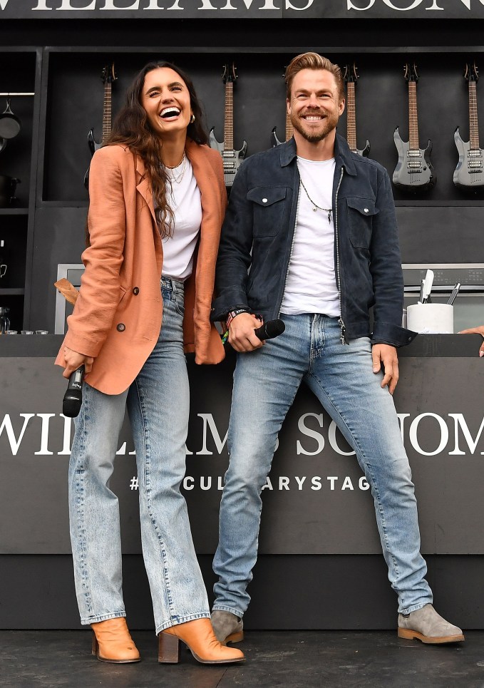 Derek Hough & Hayley Erbert at BottleRock Napa Valley