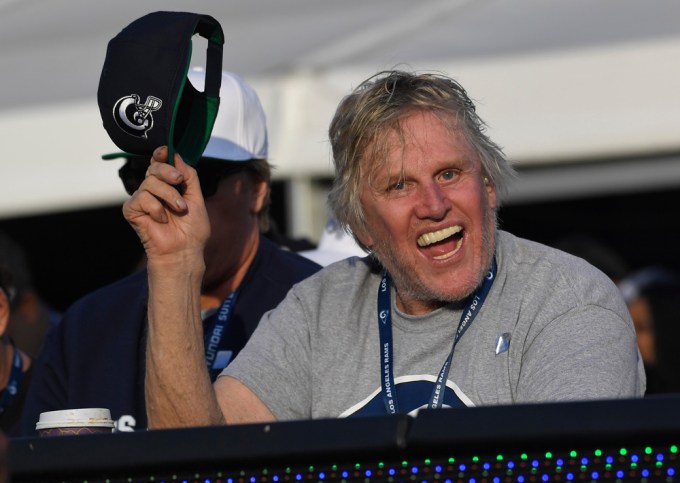 Gary Busey At A Rams Game