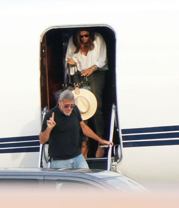 George Clooney Cindy Crawford 