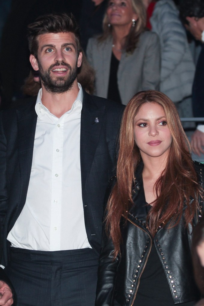 Shakira & Gerard Pique At The Davis Cup