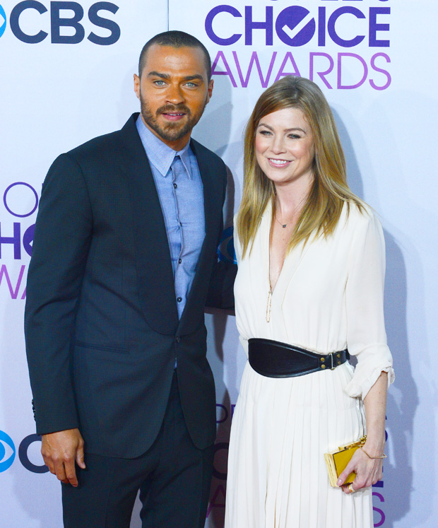 Jesse Williams Ellen Pompeo