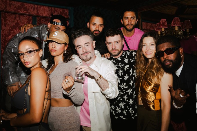 Justin Timberlake, Jessica Biel & Snoh Aalegra