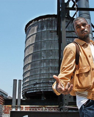 Singer Kanye West poses on a rooftop in the SOHO section of New York
MUSIC KANYE WEST, NEW YORK, USA